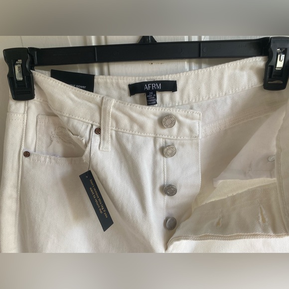 AFRM Dex Boyfriend High Rise Jeans Sz 26 - Picture 4 of 11